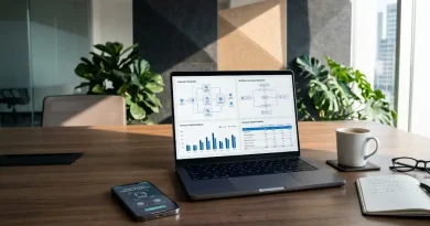 Equipo técnico planificando cómo implementar firma digital empresas en una sesión de consultoría corporativa.