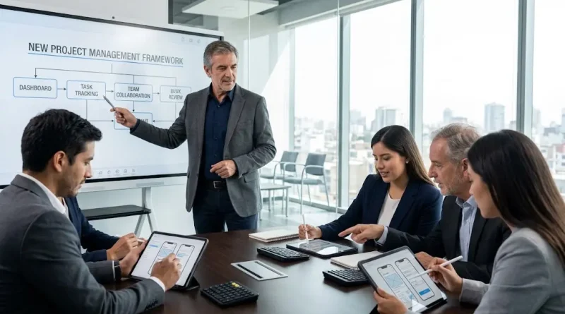 Estrategia de comunicación interna para comunicar software de control sin generar resistencia.