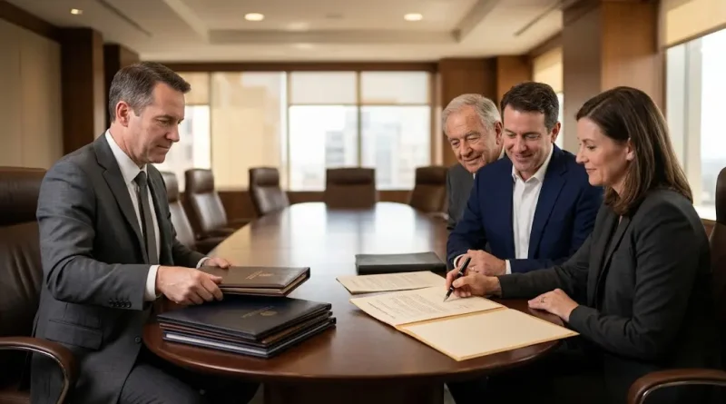 Firma de pactos sucesorios y protocolos familiares para garantizar la transmisión ordenada de empresas familiares.