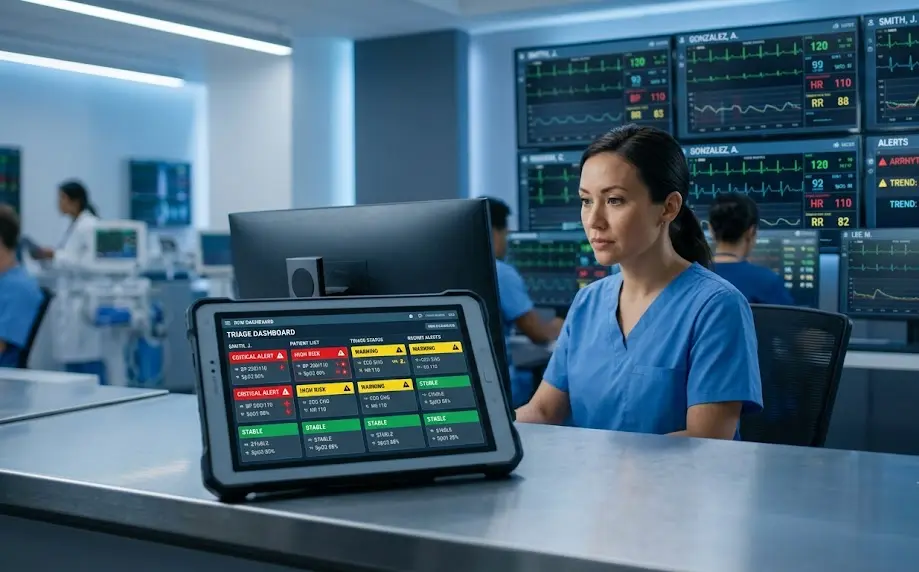 Monitorizacion de datos biometricos en tiempo real mediante servicios de telemedicina y monitoreo remoto de pacientes.
