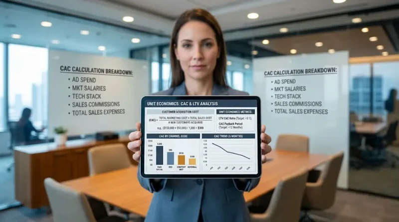 Análisis del costo por cliente CAC en marketing de contenidos y su rentabilidad.